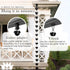 Aluminum Lotus Cup Rain Chain Replacement Downspout for Gutters, Matte Black